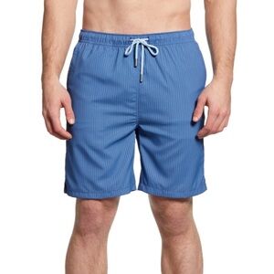 Peter Millar Blue Herringbone Swim Trunks Size Men’s Small (EUC)